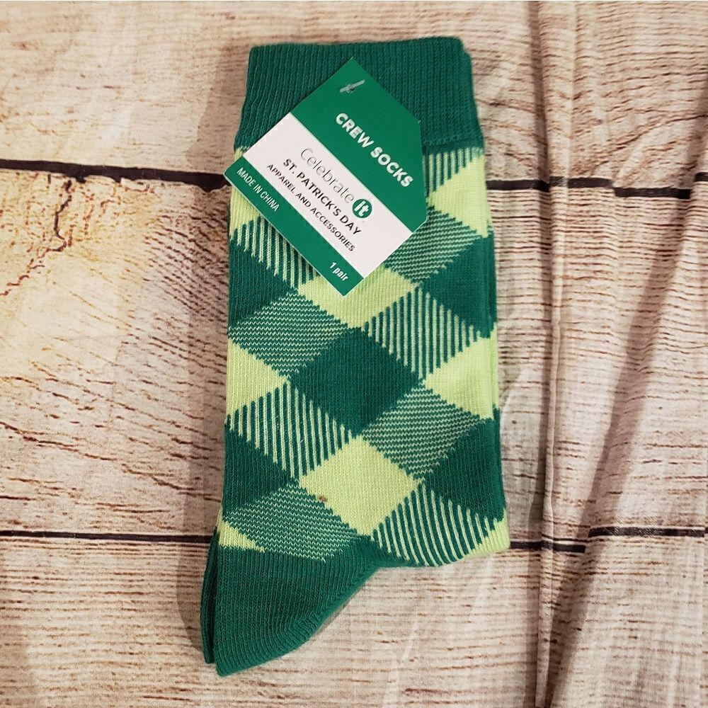 3 for $25 St Patrick's Day Socks - Picture 4 of 5